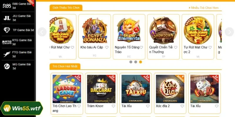 Sảnh game bài đang có mức hoàn trả khá cao